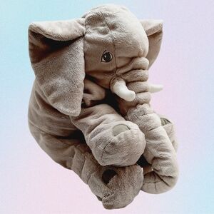 🍒 IKEA JÄTTESTOR Elephant XL Large Plush Soft Kids Toy